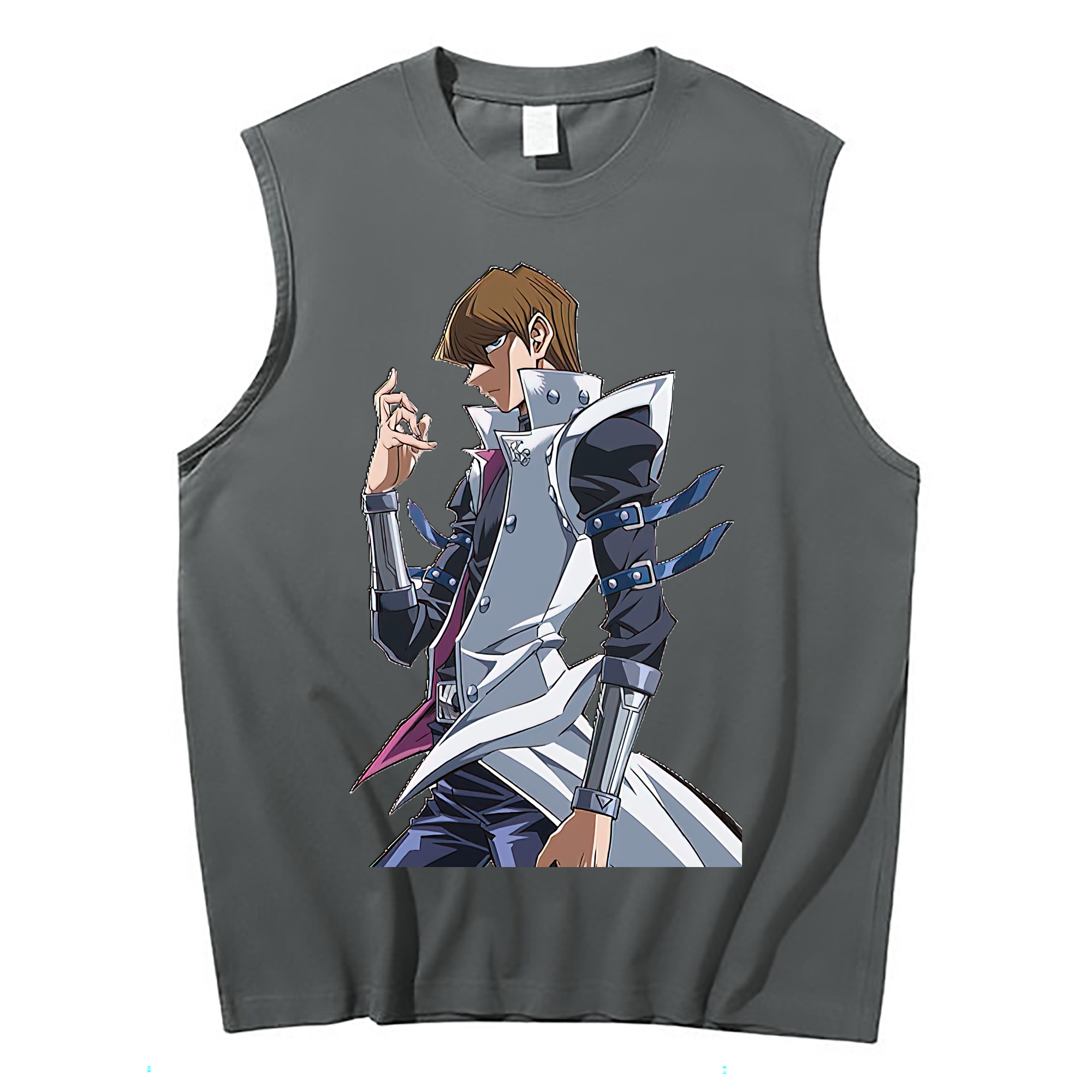 （画像用） 遊☆戯☆王 Yu-Gi-Oh! コットン100％タンクトップ（フロントプリント）